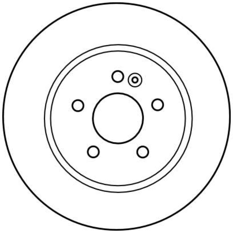 Jeu de 2 disques de frein avant TRW DF4150 - Visuel 1