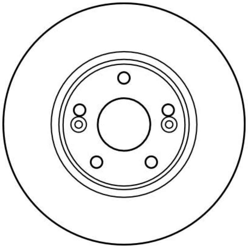Jeu de 2 disques de frein avant TRW DF4179 - Visuel 1
