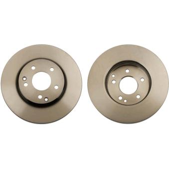 Jeu de 2 disques de frein avant TRW DF4180 pour MERCEDES-BENZ CLASSE E E 220 CDI - 125cv