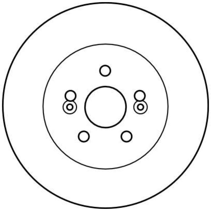 Jeu de 2 disques de frein avant TRW DF4230 - Visuel 1