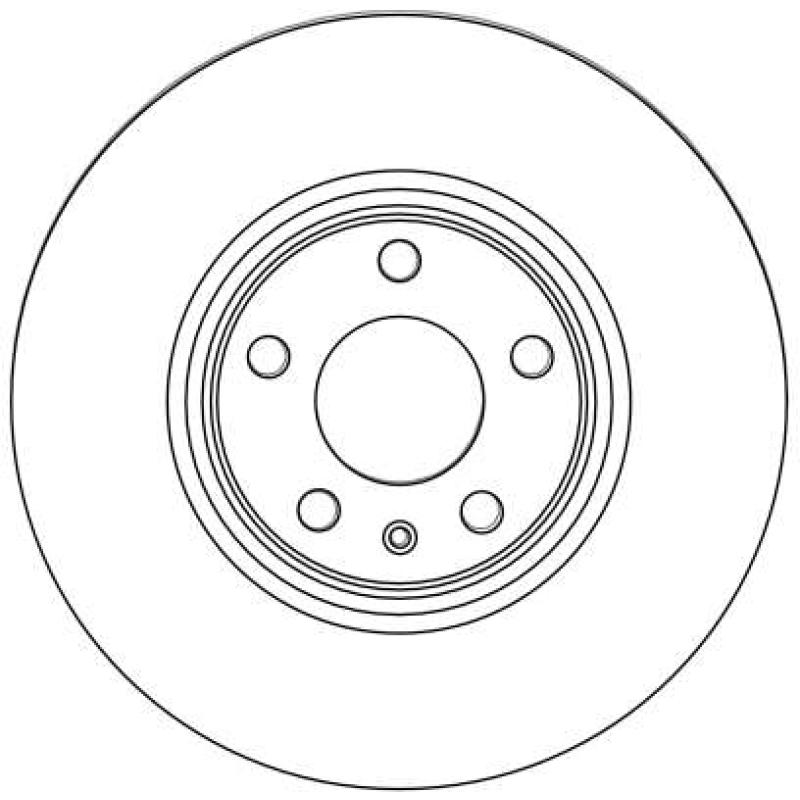 Jeu de 2 disques de frein avant TRW DF4470 - Visuel 1