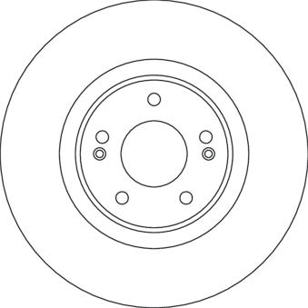 Jeu de 2 disques de frein avant TRW [DF4632S]