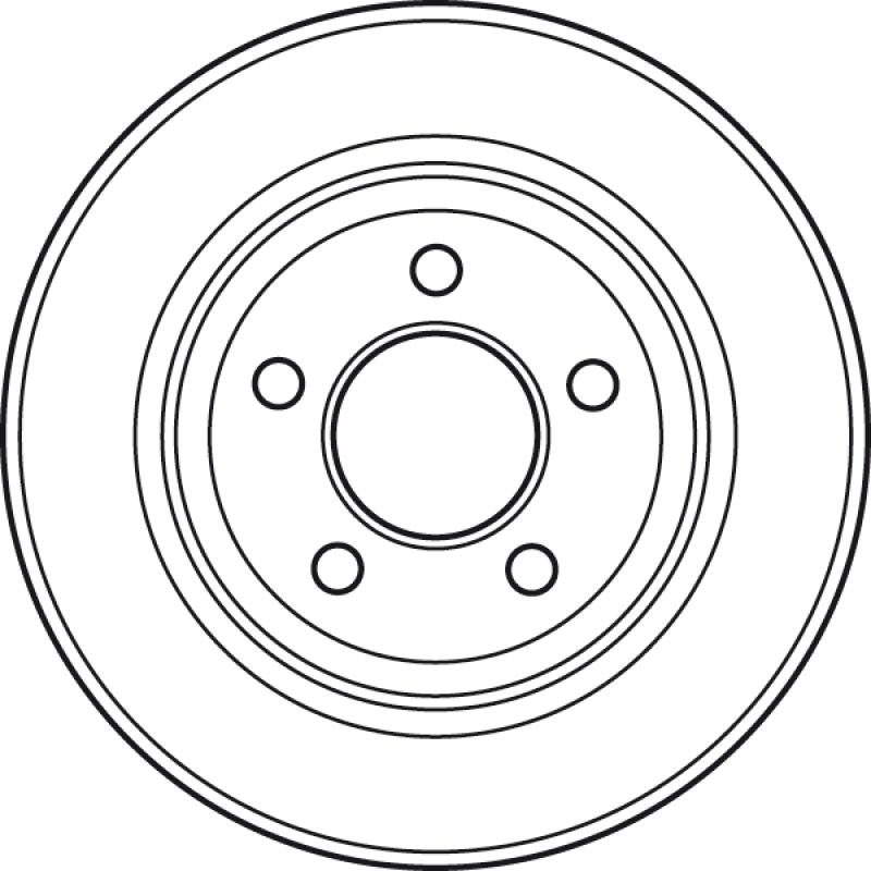Jeu de 2 disques de frein avant TRW DF4882 - Visuel 1
