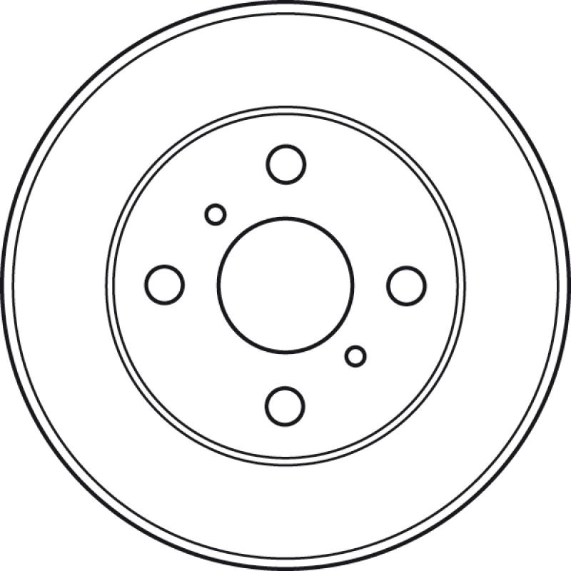 Jeu de 2 disques de frein avant TRW DF4884 - Visuel 1