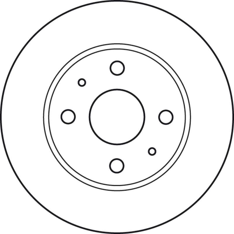 Jeu de 2 disques de frein avant TRW DF4887 - Visuel 1