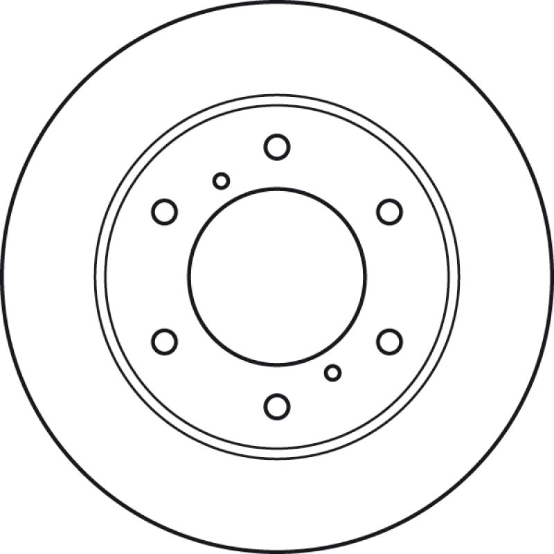 Jeu de 2 disques de frein avant TRW DF4920 - Visuel 1
