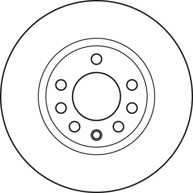 Jeu de 2 disques de frein avant TRW DF4936 - Visuel 1
