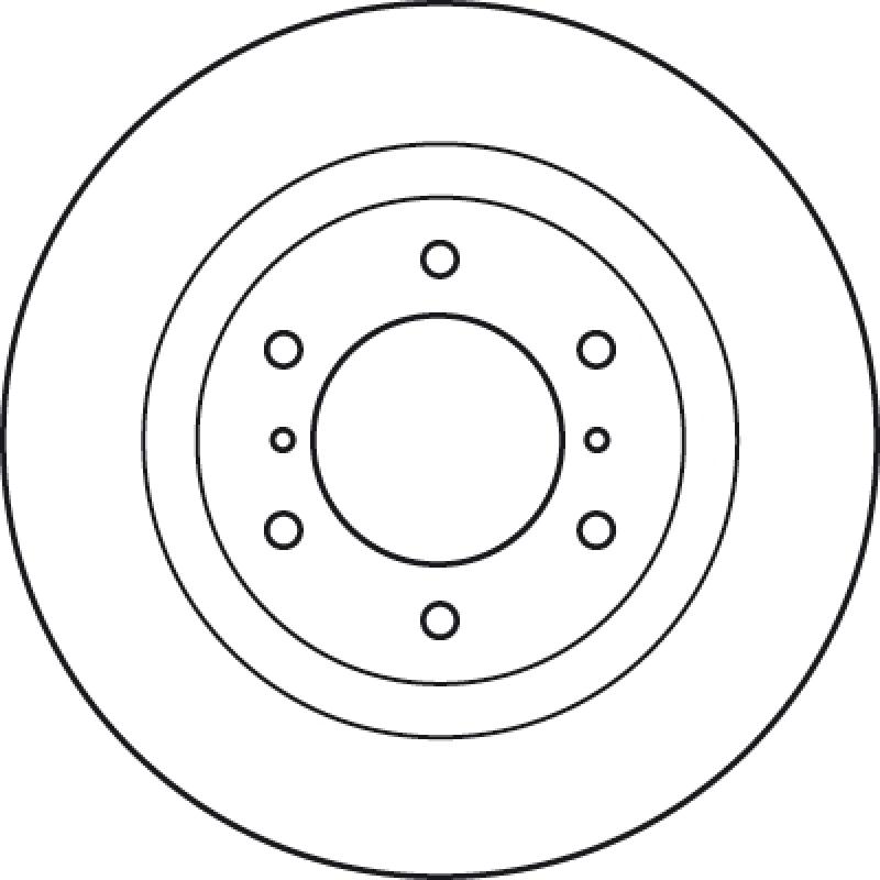 Jeu de 2 disques de frein avant TRW DF4943S - Visuel 1