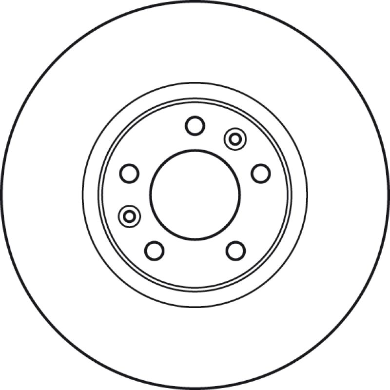 Jeu de 2 disques de frein arrière TRW DF4971 - Visuel 1