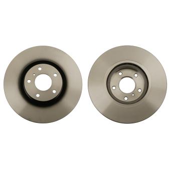 Jeu de 2 disques de frein avant TRW DF4983S pour MERCEDES-BENZ CLASSE E 35 - 301cv