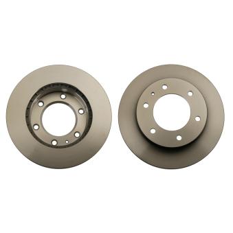 Jeu de 2 disques de frein avant TRW DF6034S pour MAZDA B SERIE 2.5 D 4WD - 78cv
