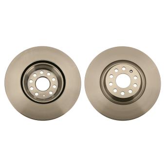 Jeu de 2 disques de frein avant TRW DF6133S pour VOLVO 850 S3 quattro - 310cv