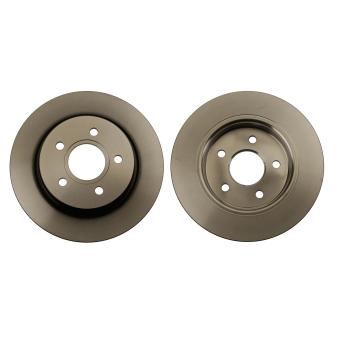 Jeu de 2 disques de frein arrière TRW [DF6139]