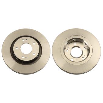 Jeu de 2 disques de frein avant TRW DF6174 pour CITROEN C5 2.0 - 147cv