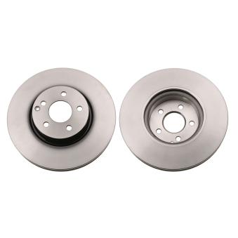 Jeu de 2 disques de frein avant TRW DF6195S pour ALFA ROMEO 155 E 350 BlueTEC - 252cv