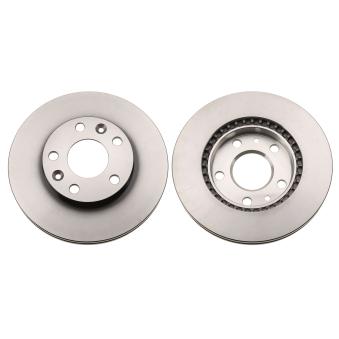 Jeu de 2 disques de frein avant TRW DF6200 pour LANCIA DEDRA 1.5 DCI 4x4 - 110cv