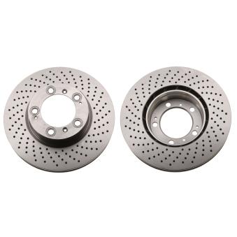 Disque de frein avant droit TRW DF6213S pour AUDI A6 3.6 Carrera 4 - 320cv