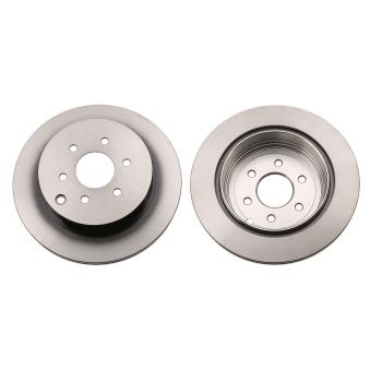Jeu de 2 disques de frein arrière TRW DF6289 pour FORD PUMA 3.0 DCI - 231cv