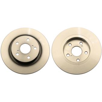 Jeu de 2 disques de frein arrière TRW DF6324 pour TOYOTA AVENSIS 2.0 D-4D - 124cv