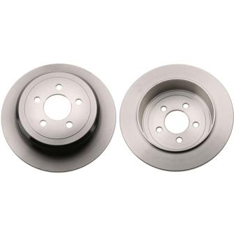 Jeu de 2 disques de frein arrière TRW [DF6341]