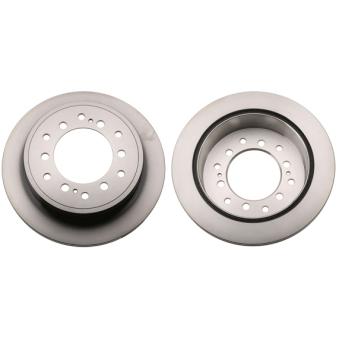 Jeu de 2 disques de frein arrière TRW [DF6342]