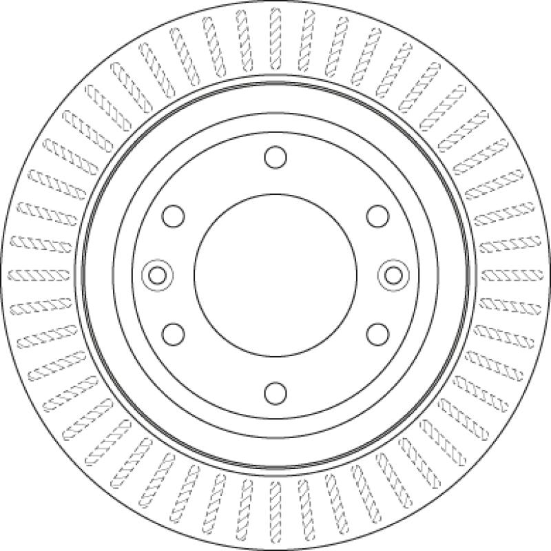 Jeu de 2 disques de frein arrière TRW DF6350 - Visuel 1