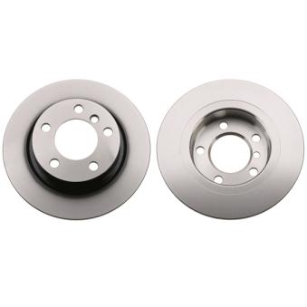 Jeu de 2 disques de frein arrière TRW DF6353 pour SAAB 93X Cooper S - 184cv