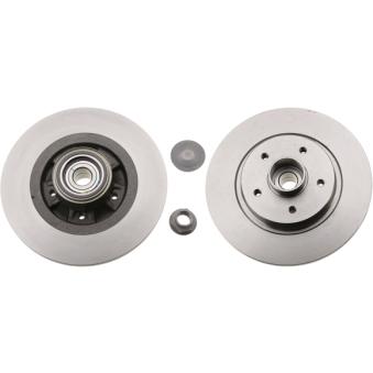 Jeu de 2 disques de frein arrière TRW OEM 4154210100