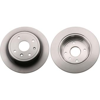 Jeu de 2 disques de frein arrière TRW DF6360 pour CHEVROLET EPICA 2.0 - 144cv