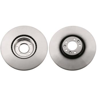 Jeu de 2 disques de frein avant TRW DF6427S pour CITROEN C6 3.0 HDi - 211cv