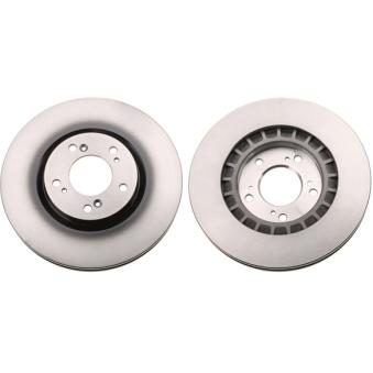 Jeu de 2 disques de frein avant TRW [DF6493]