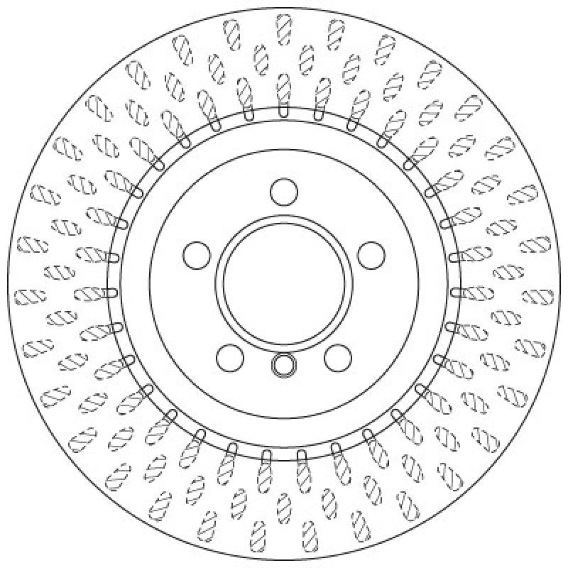 Jeu de 2 disques de frein avant TRW DF6506S - Visuel 1