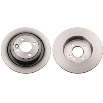Jeu de 2 disques de frein arrière TRW DF6523 pour OPEL COMBO John Cooper Works GP - 218cv