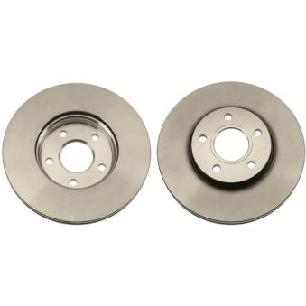 Jeu de 2 disques de frein avant TRW DF6536 pour VOLVO V40 T5 - 254cv