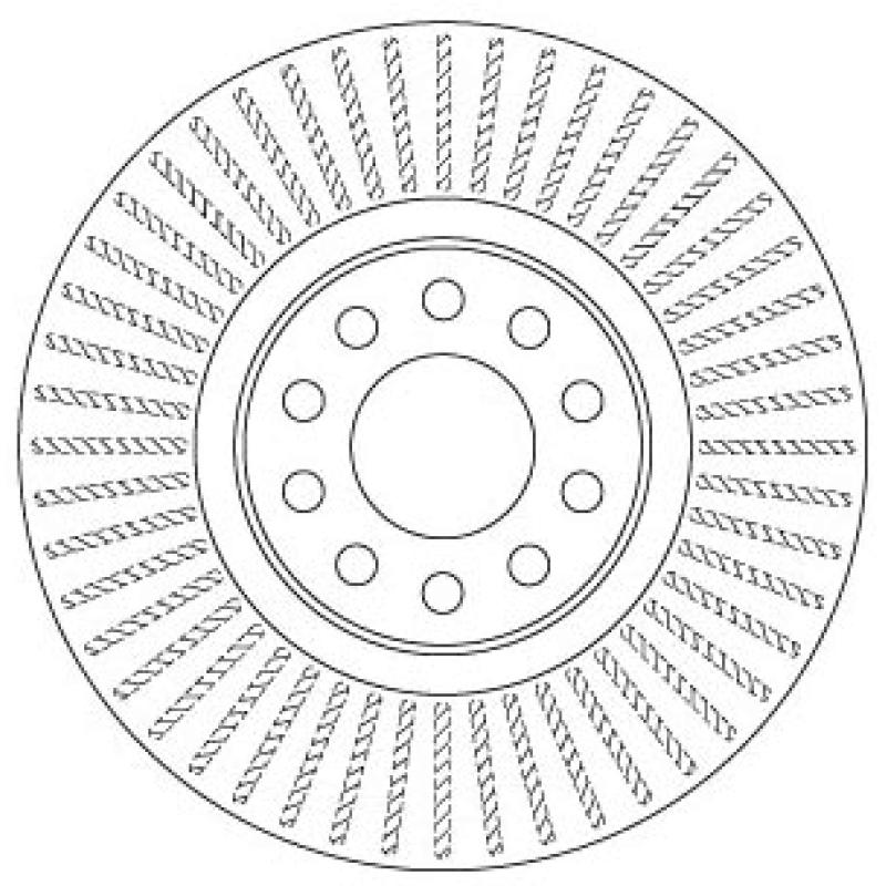Jeu de 2 disques de frein avant TRW DF6742S - Visuel 1