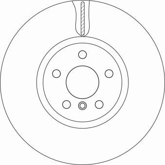 Jeu de 2 disques de frein avant TRW DF6845S pour MINI MINI John Cooper Works - 231cv