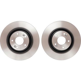 Jeu de 2 disques de frein avant TRW DF7592 pour KIA OPTIMA 2.0 - 170cv