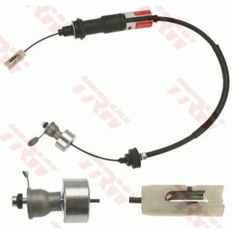 Tirette à câble, commande d'embrayage TRW OEM 2150AN