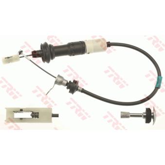 Tirette à câble, commande d'embrayage TRW [GCC1742]