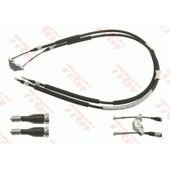 Tirette à câble, frein de stationnement TRW OEM 522656