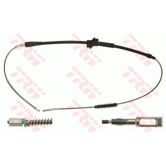 Tirette à câble, frein de stationnement TRW OEM 811609721B