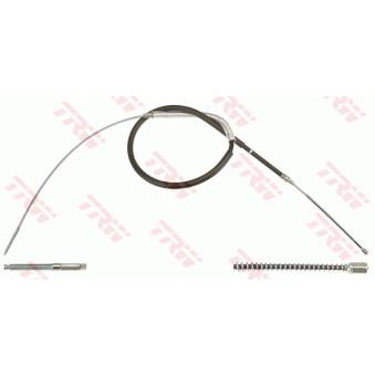 Tirette à câble, frein de stationnement TRW OEM 1H0609721B