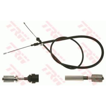 Tirette à câble, frein de stationnement TRW GCH2542 pour PEUGEOT PARTNER ORIGIN 1.4 - 75cv