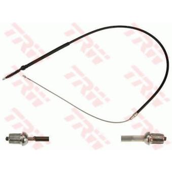 Tirette à câble, frein de stationnement TRW GCH2684 pour AUDI TT 1.8 T - 180cv