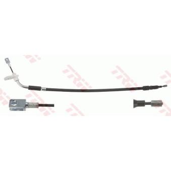 Tirette à câble, frein de stationnement TRW GCH445 pour MERCEDES-BENZ CLASSE B B 180 - 116cv