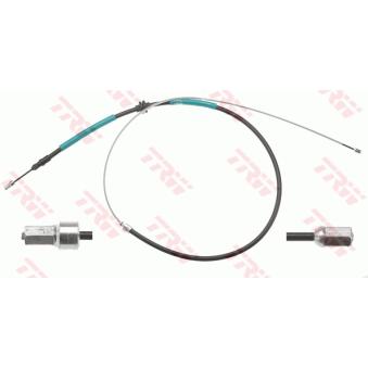 Tirette à câble, frein de stationnement TRW GCH680 pour NISSAN 200 1.5 DCI - 110cv
