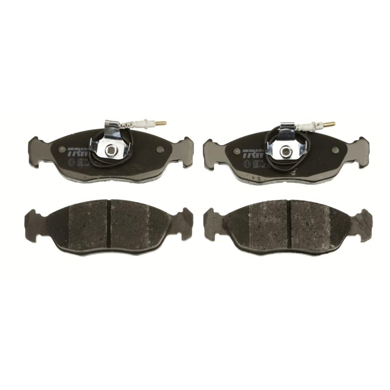 Jeu de 4 plaquettes de frein avant TRW GDB1104 - Visuel 1
