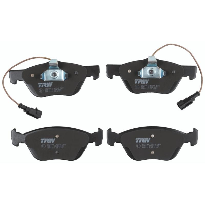 Jeu de 4 plaquettes de frein avant TRW GDB1212 - Visuel 1