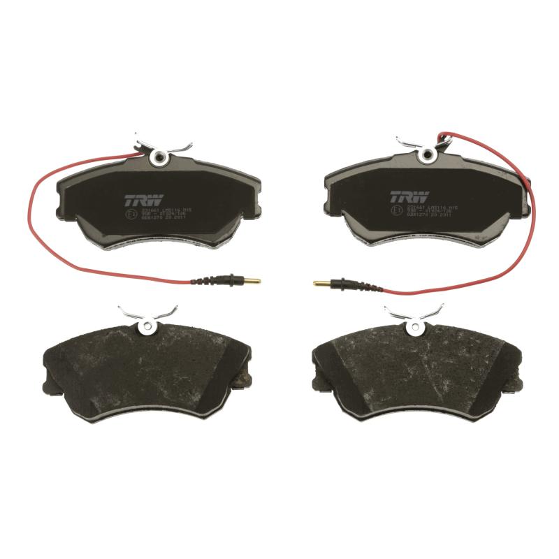 Jeu de 4 plaquettes de frein avant TRW GDB1270 - Visuel 1