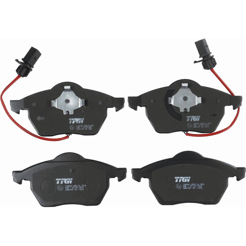 Jeu de 4 plaquettes de frein avant TRW GDB1307 - Visuel 1
